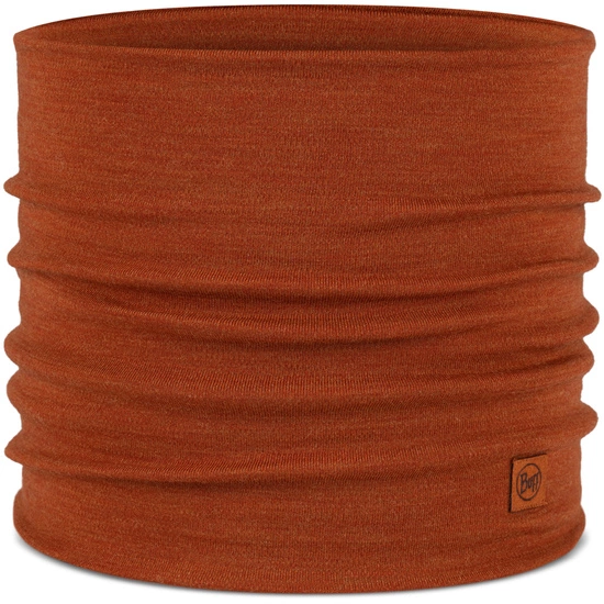 Bandana BUFF Merino Heavyweight Neck Warmer Solid Cinnamon