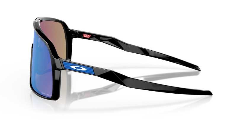 Okulary rowerowe Oakley Sutro Polished Black/Prizm Sapphire