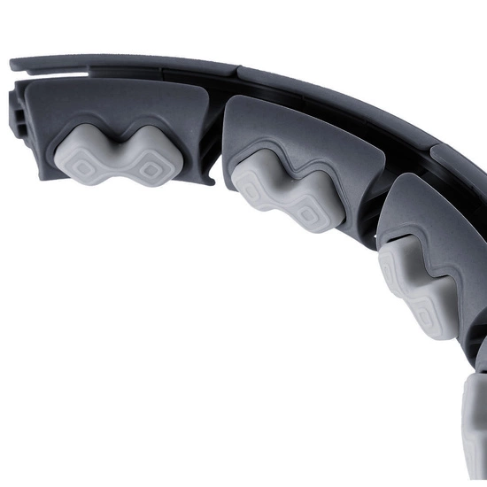 Hula hop z piłką grawitacyjną, licznikiem i pasem HMS HHW06 black