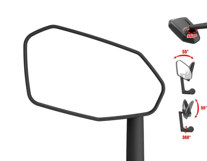 Lusterko rowerowe EasyDo RM15E Lewe