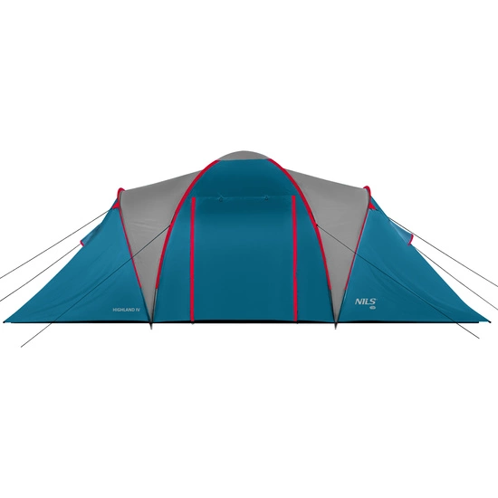 Namiot kempingowy NILS CAMP NC6431 Highland IV niebieski-jasnoszary