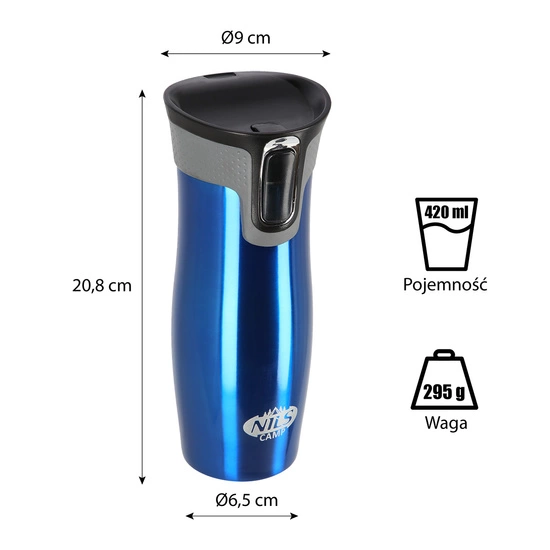 Kubek termiczny NILS CAMP NCC03 niebieski