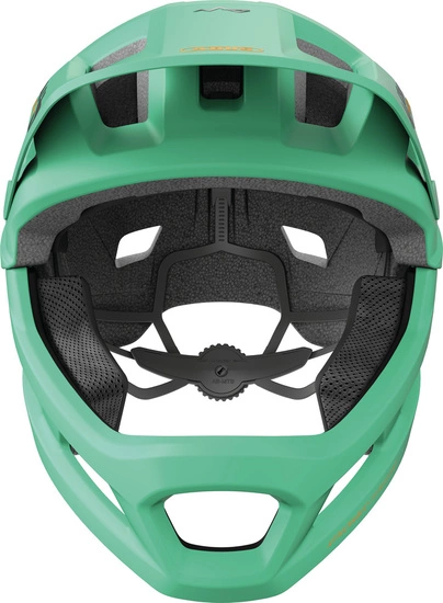 Kask rowerowy dziecięcy fullface ABUS YouDrop FF S sage green