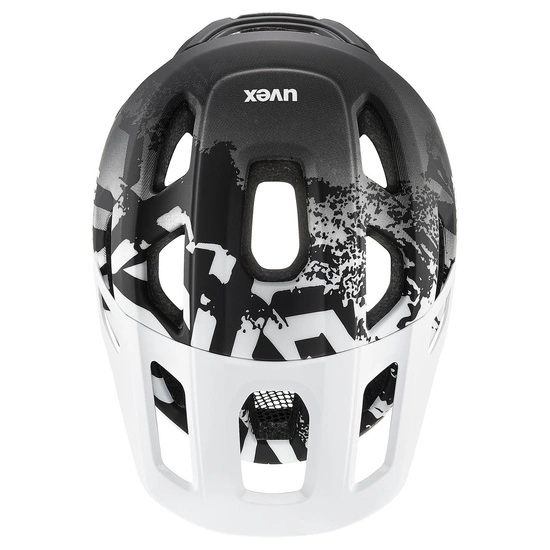 Kask rowerowy Uvex React jr. white/black