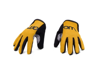 Rękawiczki rowerowe dziecięce woom Tens sunny yellow