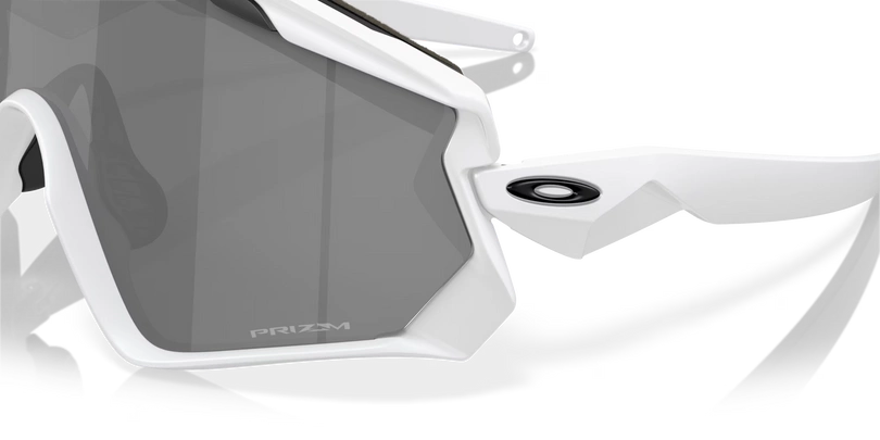 Okulary rowerowe Oakley Wind Jacket 2.0 Matte white/prizm black