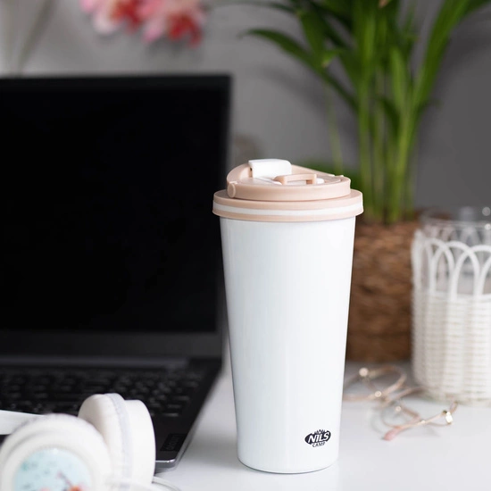 Kubek termiczny NILS CAMP NCB18 brązowy