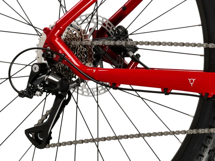 Rower górski Kross Hexagon 4.0 Gen2 2025 czerwony/srebrny