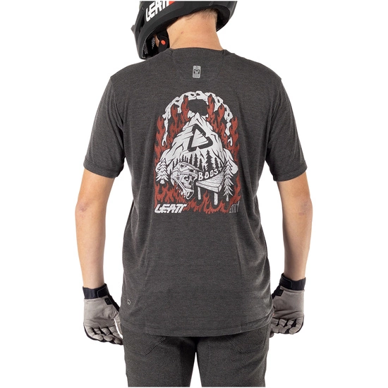 Koszulka rowerowa LEATT Jersey MTB Gravity 1.0 black