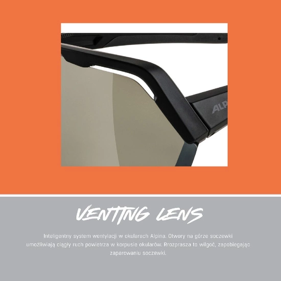 Okulary rowerowe Alpina Rocket Q-Lite