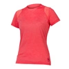 Koszulka rowerowa damska Endura SingleTrack S/S Punch Pink