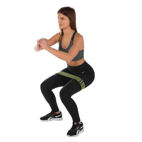 Guma do ćwiczeń HMS PREMIUM GU06 zielona