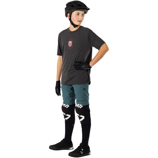 Koszulka rowerowa dziecięca LEATT Jersey MTB AllMtn 2.0 Junior black