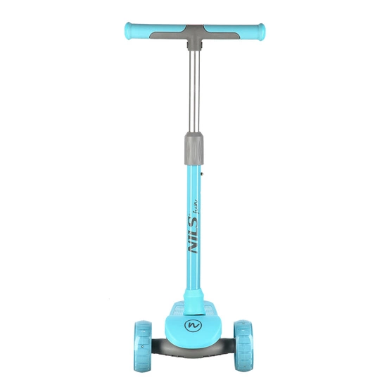 Hulajnoga dziecięca NILS FUN HLB09 Turquoise