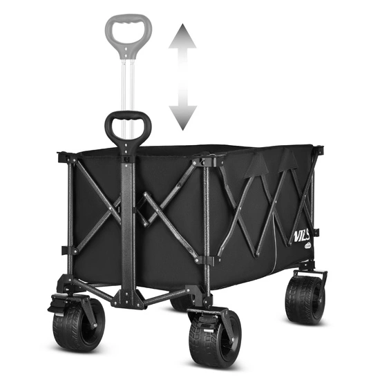 Wózek turystyczny NILS CAMP NC2604 xxl 180l czarny