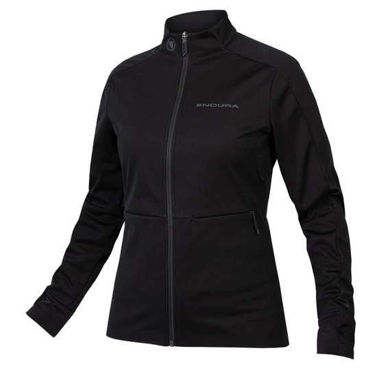 Bluza rowerowa damska Endura Windchill II czarny