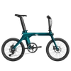 Rower elektryczny składany Fiido X 250W 2024 turkusowy