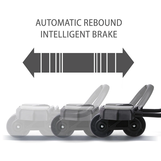 Koło do ćwiczeń mięśni brzucha HMS KA10 S czarne