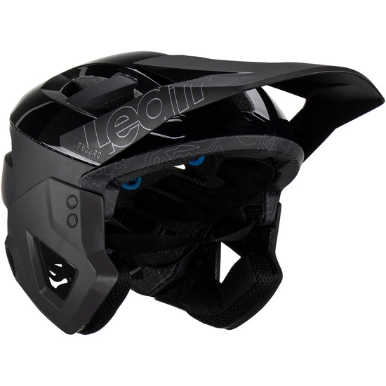Kask rowerowy (z wypinaną szczęką/3w1) Leatt Helmet MTB Enduro 3.0 V23 stealth