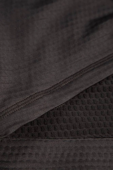 Koszulka rowerowa męska z długim rękawem Endura Singletrack Fleece Black/Grey