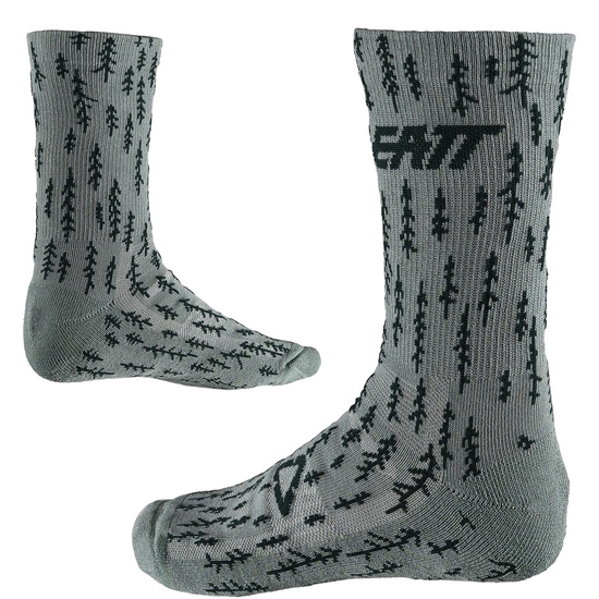 Skarpety rowerowe LEATT Socks MTB mistgreen