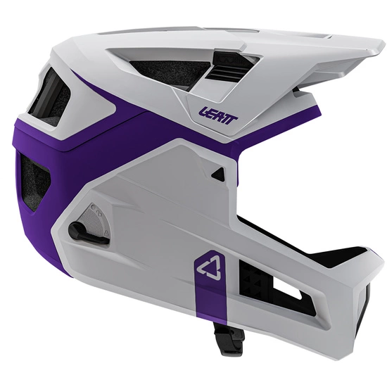 Kask rowerowy z wypinaną szczęką LEATT Helmet MTB Enduro 4.0 V26 grey