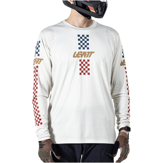 Koszulka rowerowa LEATT Jersey MTB Enduro 4.0 cream