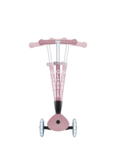 Hulajnoga dziecięca Globber Junior Foldable Lights Eco jagodowa