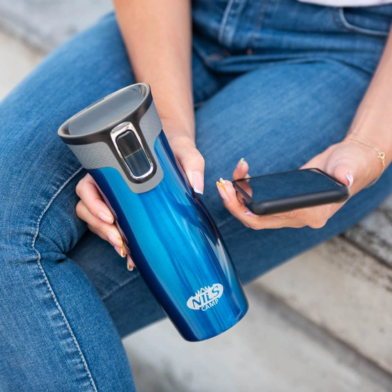 Kubek termiczny NILS CAMP NCC03 niebieski