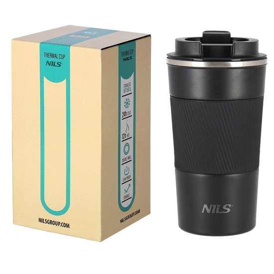 Kubek termiczny NILS NCC09 czarny