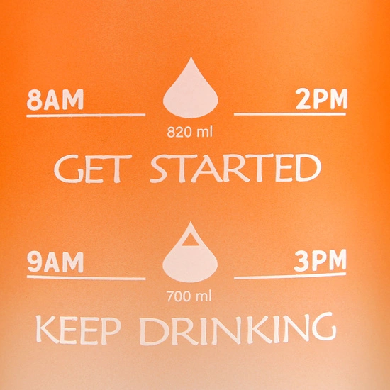 Butelka tritanowa NILS CAMP NCD68 pomarańczowo - niebieska