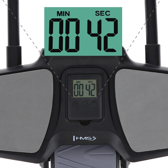 Koło do ćwiczeń mięśni brzucha HMS KA10 S czarne