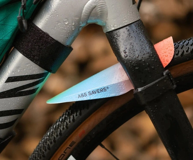 Błotnik rowerowy przedni Ass Savers Mudder Mini spektrum