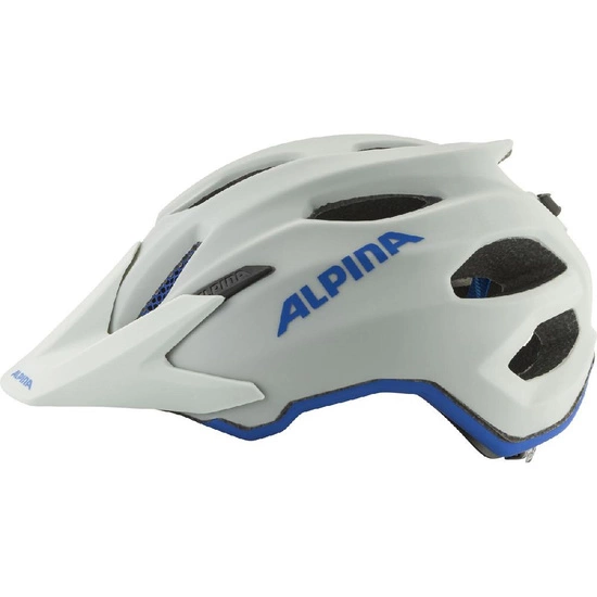 Kask rowerowy dziecięcy Alpina Carapax JR grey/blue