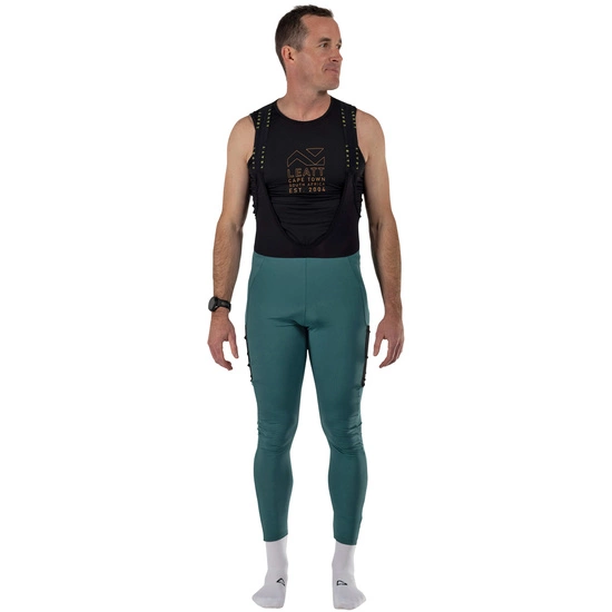 Spodnie kolarskie LEATT Bib Long MTB Endurance 4.0 teal