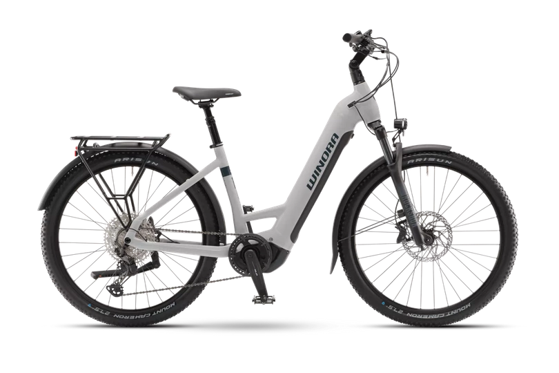 Rower elektryczny trekkingowy Winora Yucatan X12 Pro Low 720Wh 2024 steelblue