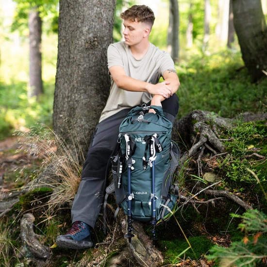 Plecak turystyczny NILS CAMP NC1938 zielony kjolen 40L