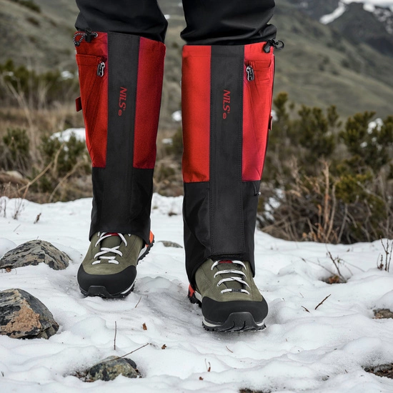 Stuptuty trekkingowe NILS CAMP NC17112 czerwone