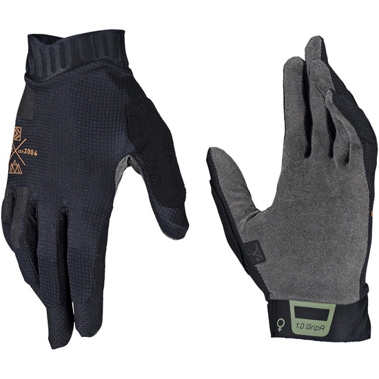 Rękawice rowerowe damskie Leatt Glove MTB 1.0 GripR Women stealth