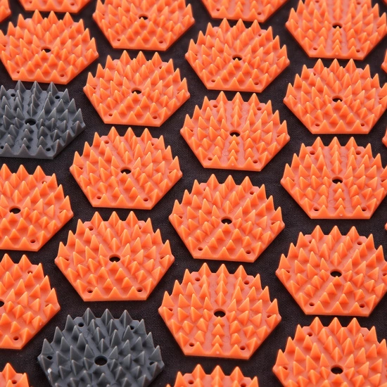 Zestaw mata do akupresury HMS PREMIUM AKM01 czarny