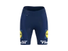 Spodenki rowerowe damskie Santini Lidl - Trek Replica Race z wkładką Blue