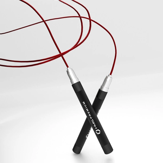 Skakanka szybka HMS PREMIUM SK60 czarna / czerwona