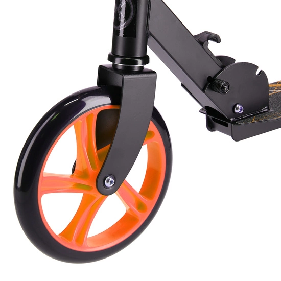 Hulajnoga klasyczna NILS EXTREME HM0106 czarno / pomarańczowa