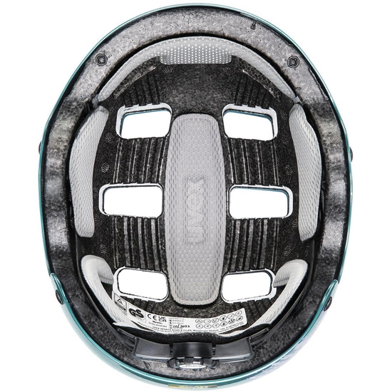 Kask dziecięcy Uvex Kid 3 turkusowy