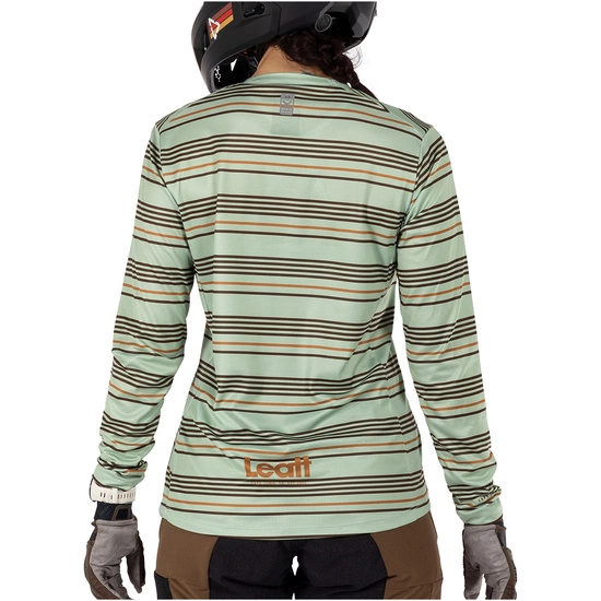 Koszulka rowerowa damska LEATT Jersey MTB Enduro 4.0 Women mint