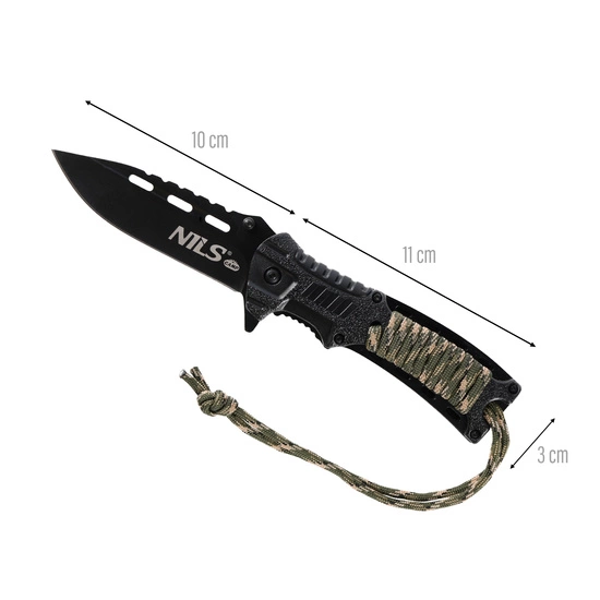 Nóż taktyczny NILS CAMP NC1719 składany