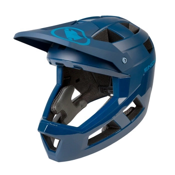 Kask rowerowy Endura Singletrack Full Face MIPS Helmet blueberry