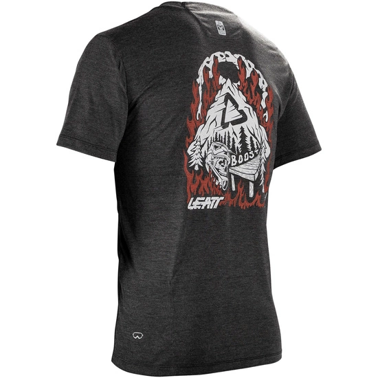 Koszulka rowerowa LEATT Jersey MTB Gravity 1.0 black