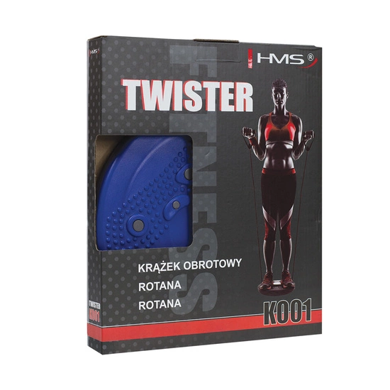 Twister obrotowy z magnesami HMS KO01 niebieski