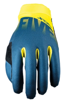 Rękawiczki rowerowe Five XR Blue/Yellow